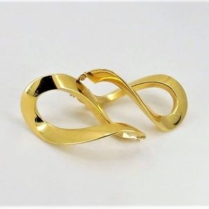 Twisted Hoop 18k Earrings